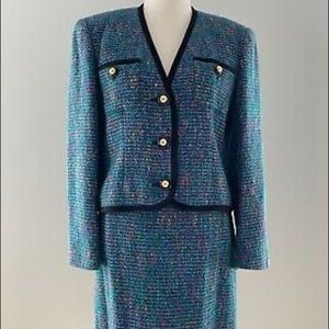 Jaeger Womens Skirt Suit